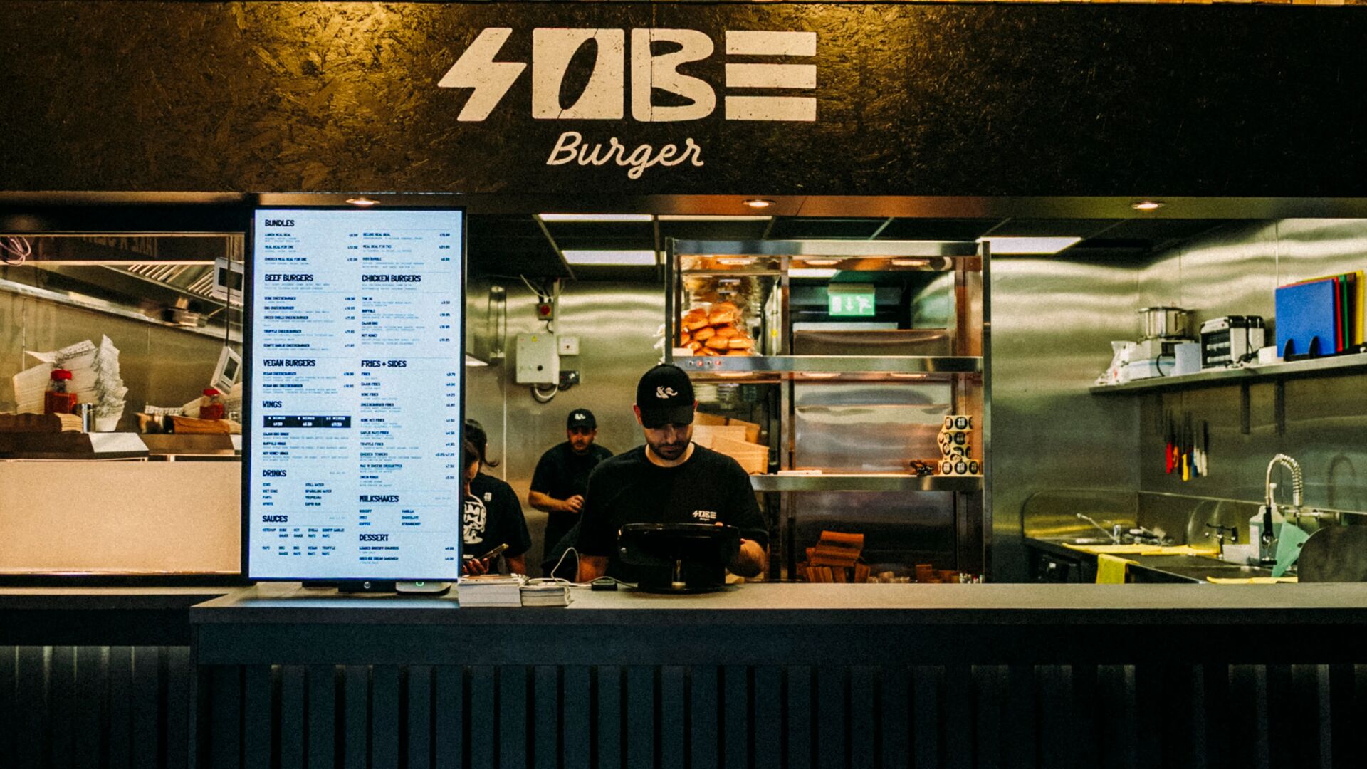SoBe Burger Plymouth - queues on opening day